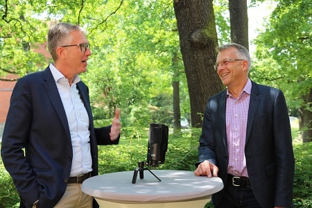 BNW-Geschäftsführung Tobias Lohmann (Sprecher) und Bastian Schmidt-Faber